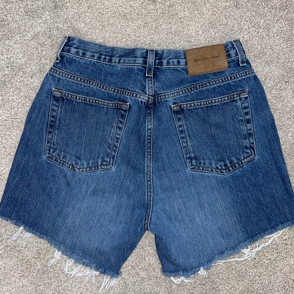 Vintage Calvin Klein high rise mom shorts